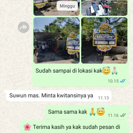 Pengiriman Papan Bunga Duka Central Park