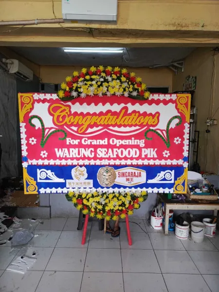 Papan Bunga Ucapan Selamat Central Park